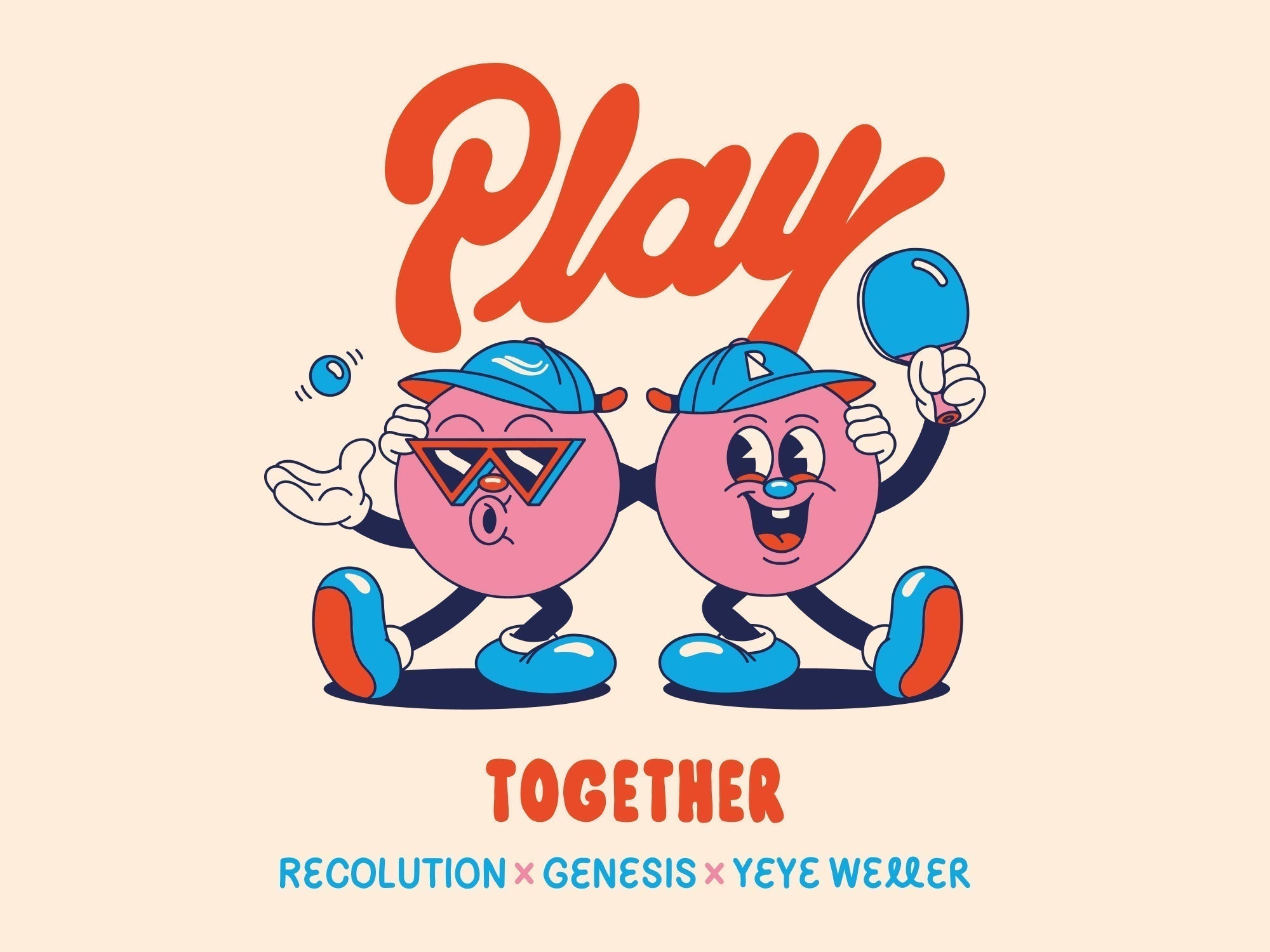 PLAY TOGETHER - recolution x Genesis x Yeye Weller